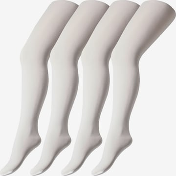 camano Tights in White: front