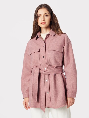 Veste mi-saison 'NEA' ONLY en rose : devant