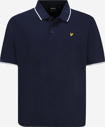 Lyle & Scott Big&Tall Tričko - Modrá: predná strana