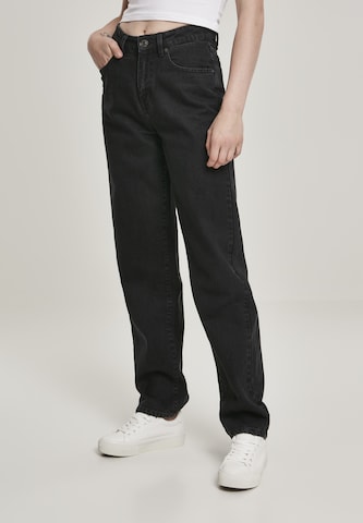 Urban Classics Loose fit Jeans in Black: front