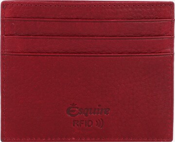 Esquire Etui 'Oslo Texas' in Rood: voorkant