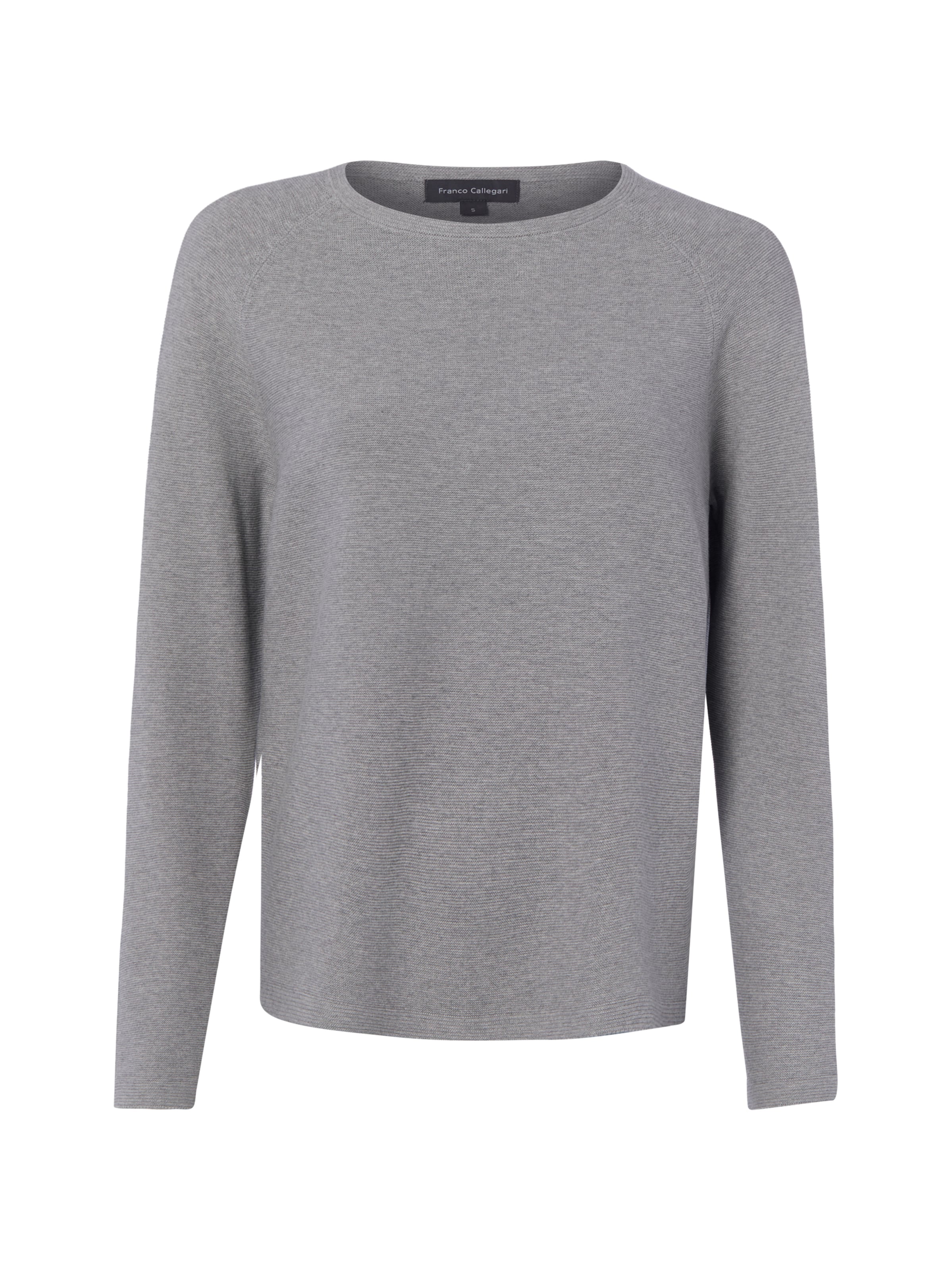 Pull-over Franco Callegari en gris : devant