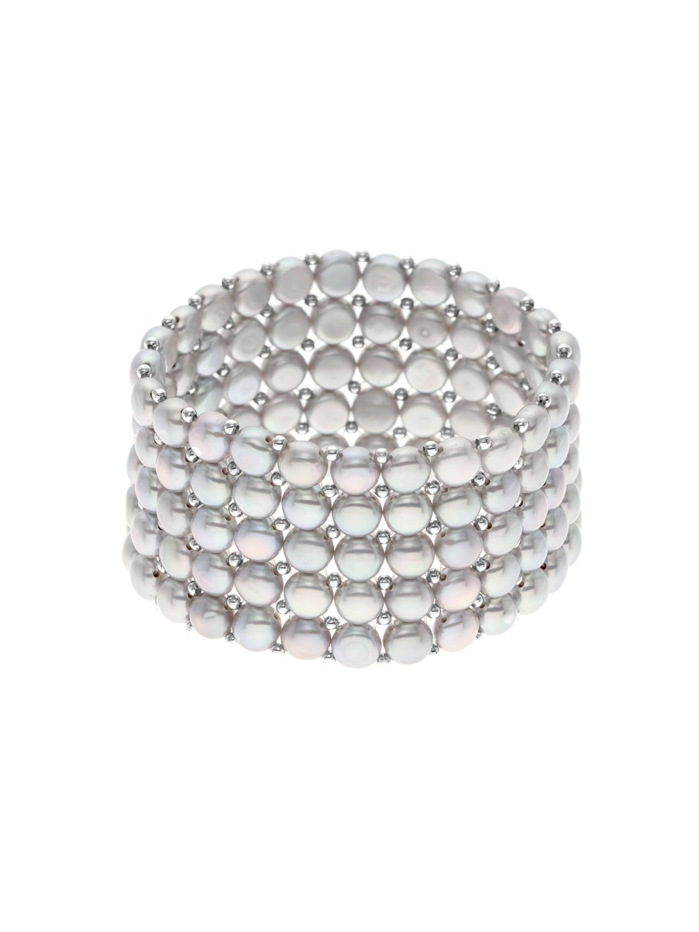 Ateliers Saint Germain Armband 'TUILERIES' i grå: framsida