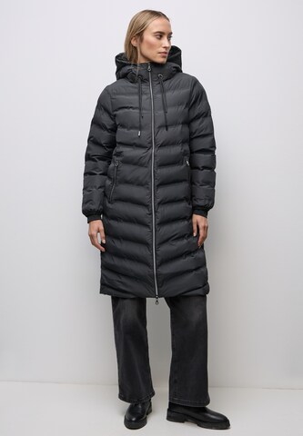 STREET ONE Winter Coat in Blue: front