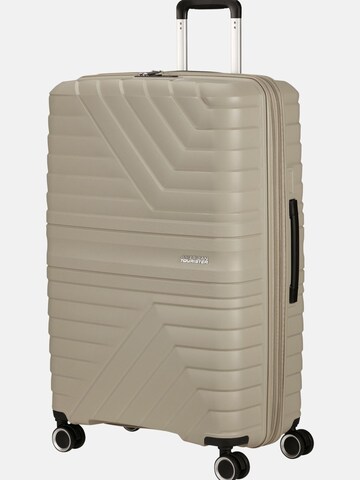 Trolley 'FLYTWIST SPINNER 78/29 TSA EXP' di American Tourister in beige