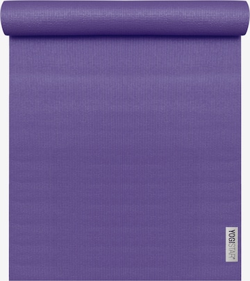 YOGISTAR.COM Mat '183 cm x 61 cm x 4 mm' in Purple: front