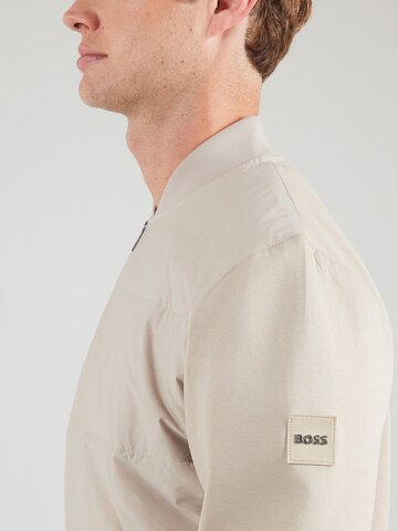 BOSS Overgangsjakke 'Skiles 100' i beige