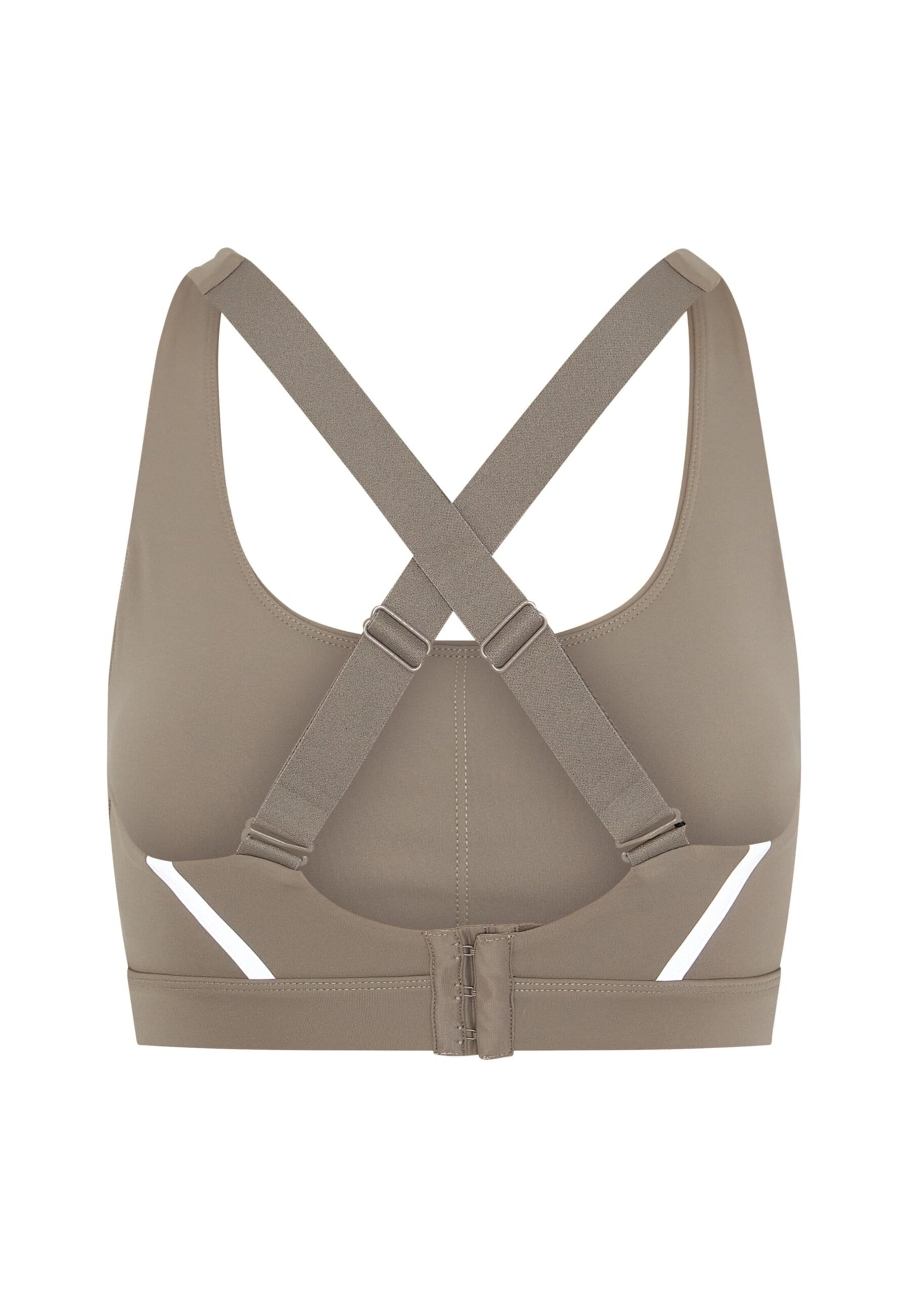 Born Living Yoga Skinny Sports trousers 'Luna' in Beige