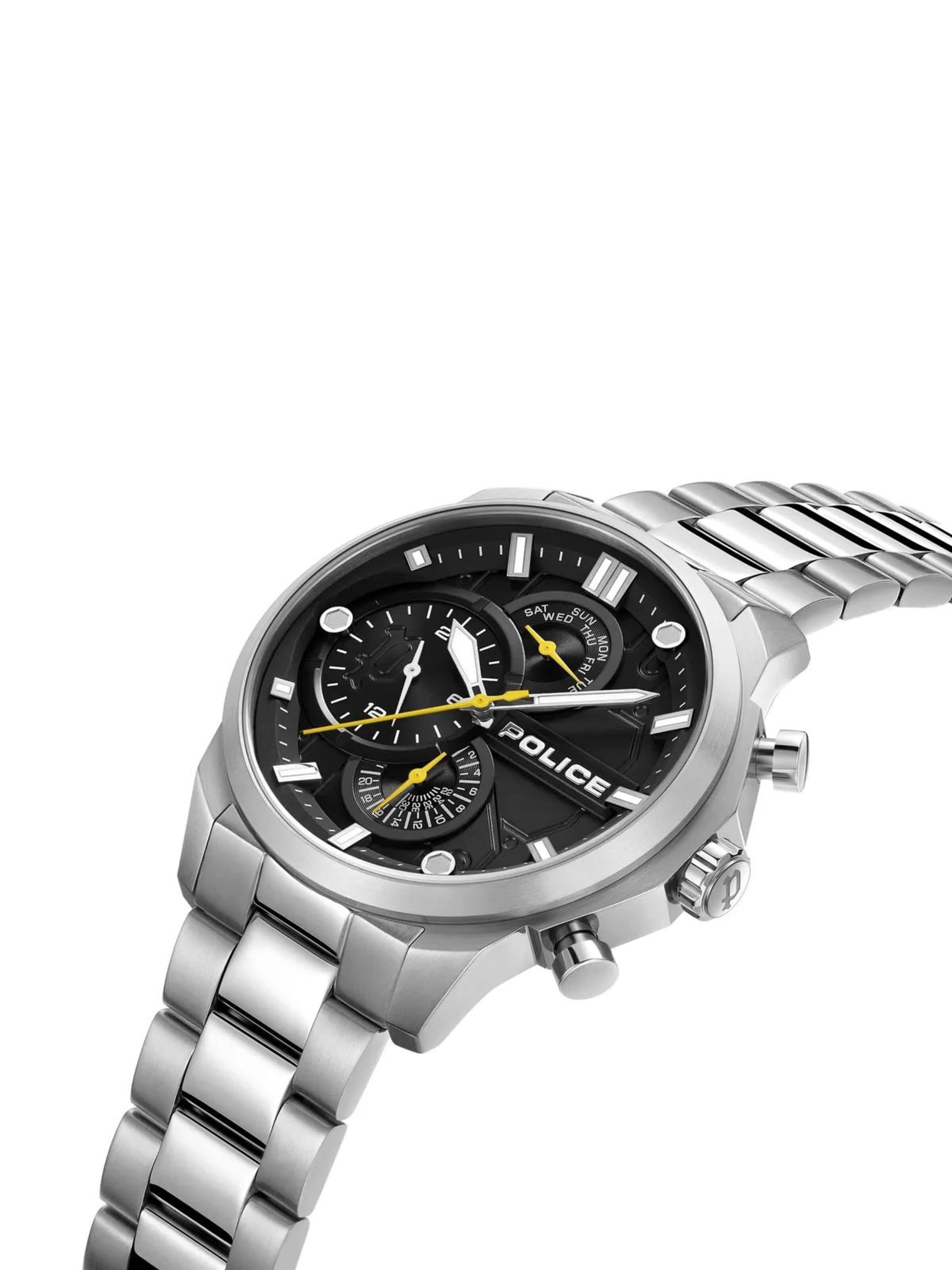Montre à affichage analogique 'Function watch Reactor' POLICE en argent