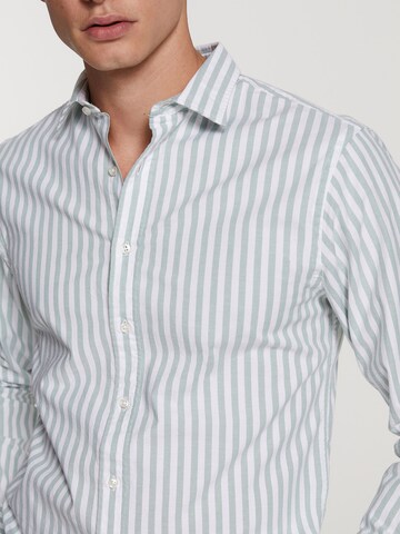 Regular fit Camicia 'Orlando' di Shiwi in verde