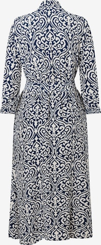 MORE & MORE Shirt dress in Blue: front