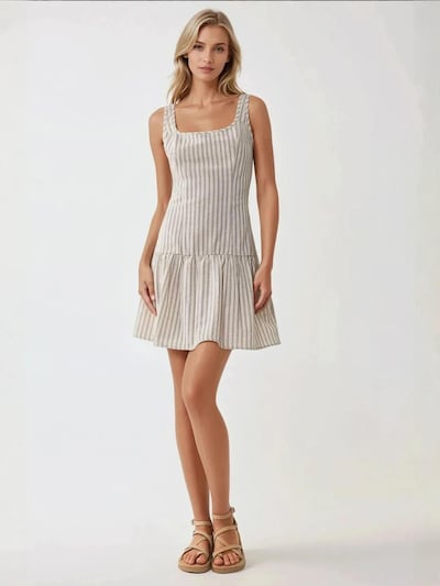 Hiccup Vestido 'Mini' em 34 em branco, Vista do artigo