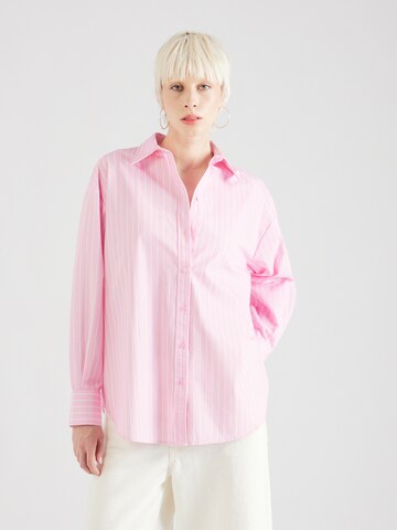 Y.A.S - Blusa 'DAINTY' en rosa: frente