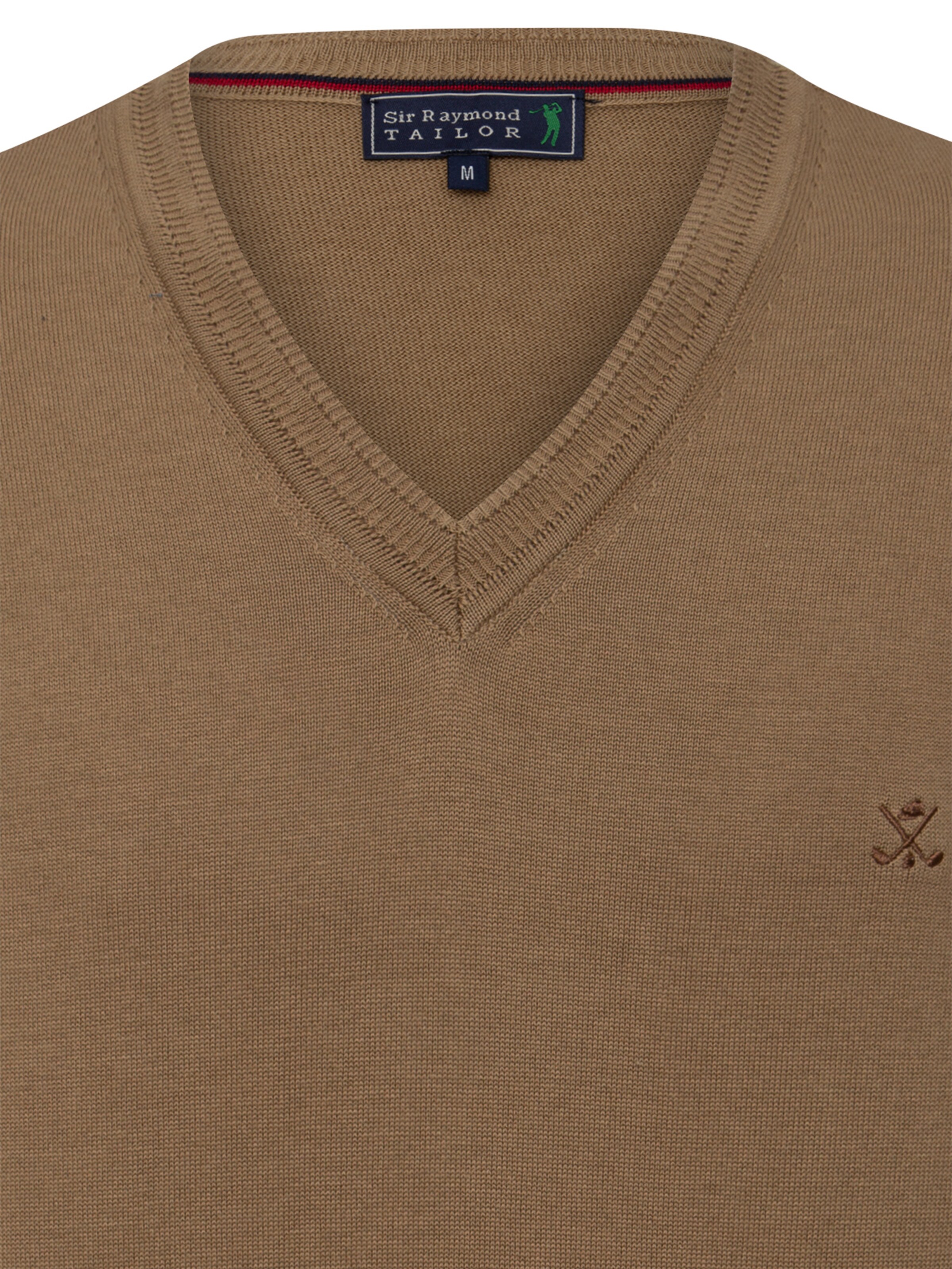 Sir Raymond Tailor Sweater 'Los Angeles' in Brown