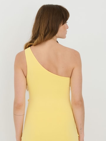 Robe 'Alma' ABOUT YOU x Sofia Tsakiridou en jaune