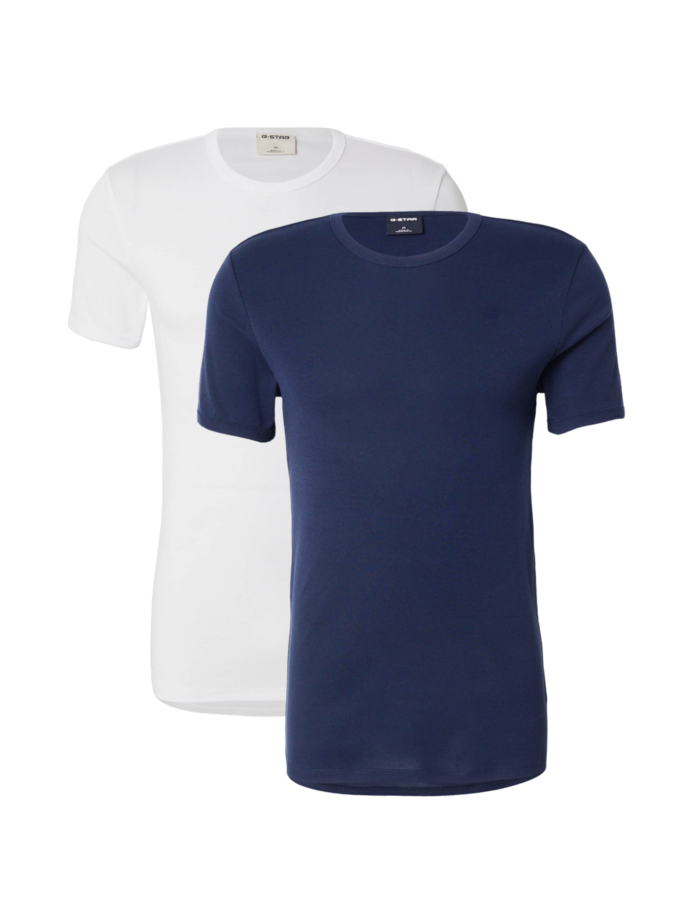 G-STAR T-shirt i blå: framsida