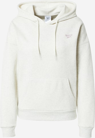 Reebok Sweatshirt in White: front