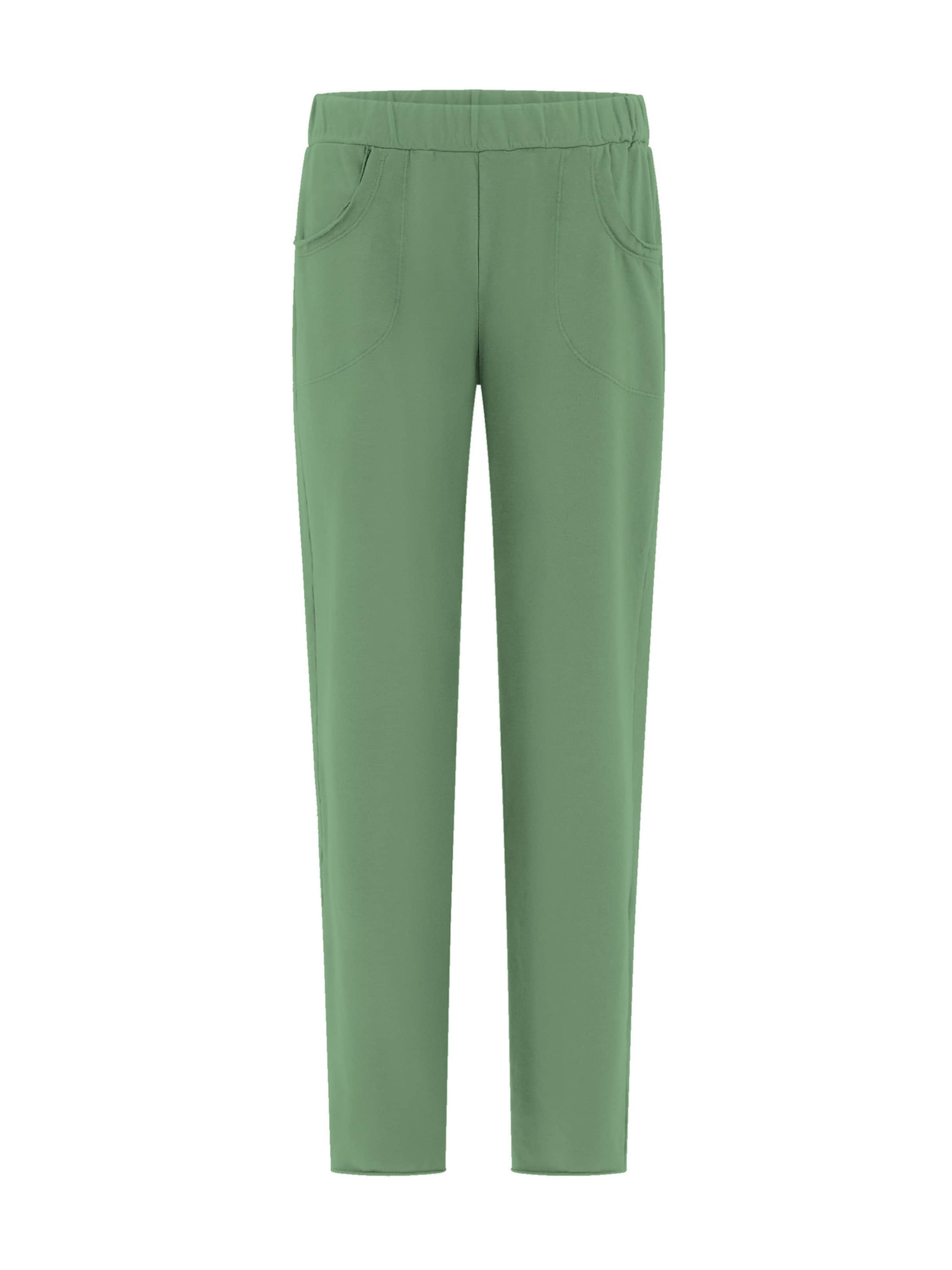DEHA Tapered Sportbroek in Groen: voorkant