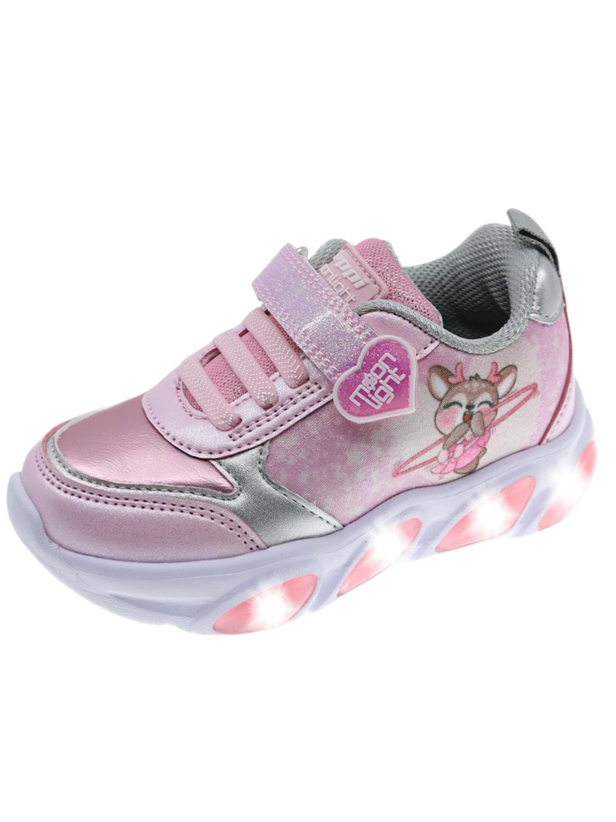 Beppi - Zapatos primeros pasos en rosa: frente
