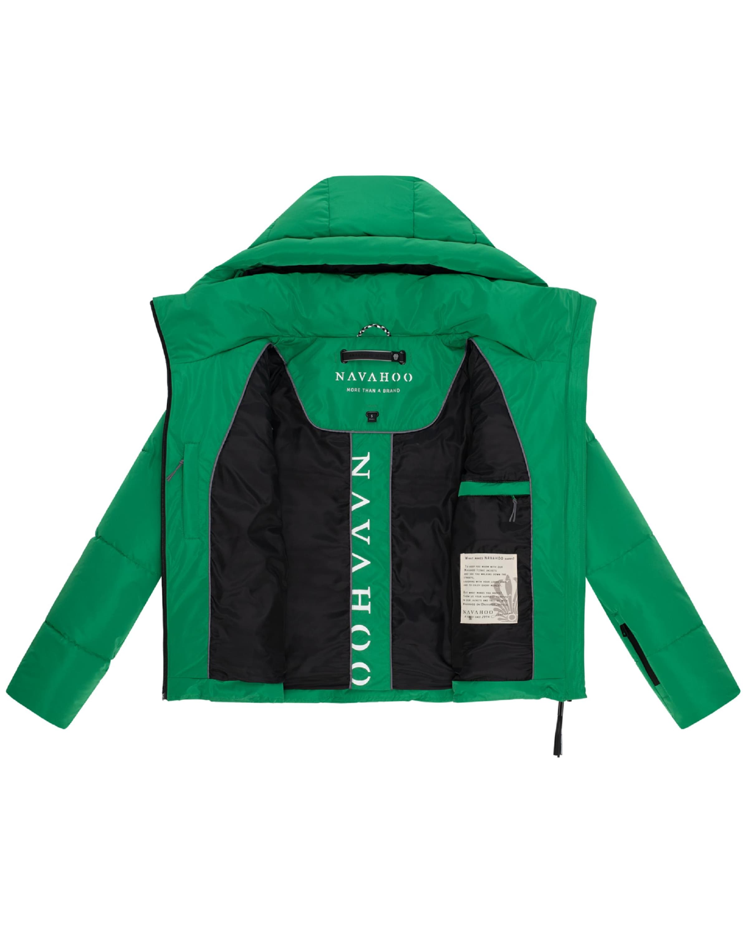 Veste d’hiver 'Frostherz XIV' NAVAHOO en vert