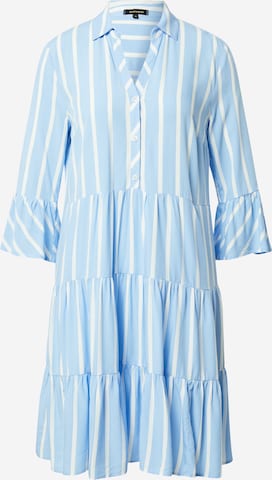 MORE & MORE Košilové šaty – modrá: přední strana