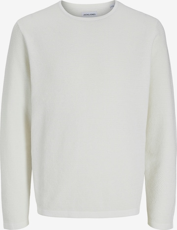 JACK & JONES Pullover 'George' in Weiß: Vorderseite