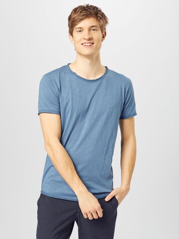 Key Largo - Camiseta 'BREAD NEW' en azul: frente