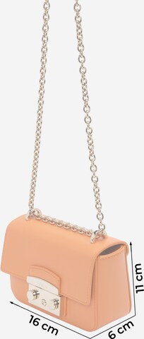 FURLA - Bolso de hombro 'METROPOLIS' en naranja