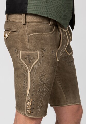 STOCKERPOINT Regular Trachtenhose 'Königstein' in Grau