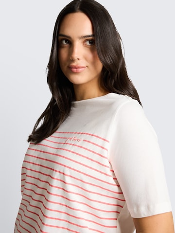 Tom Tailor Women + Shirt in Wit