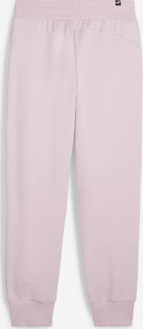 PUMA Tapered Workout Pants 'ESS' in Pink