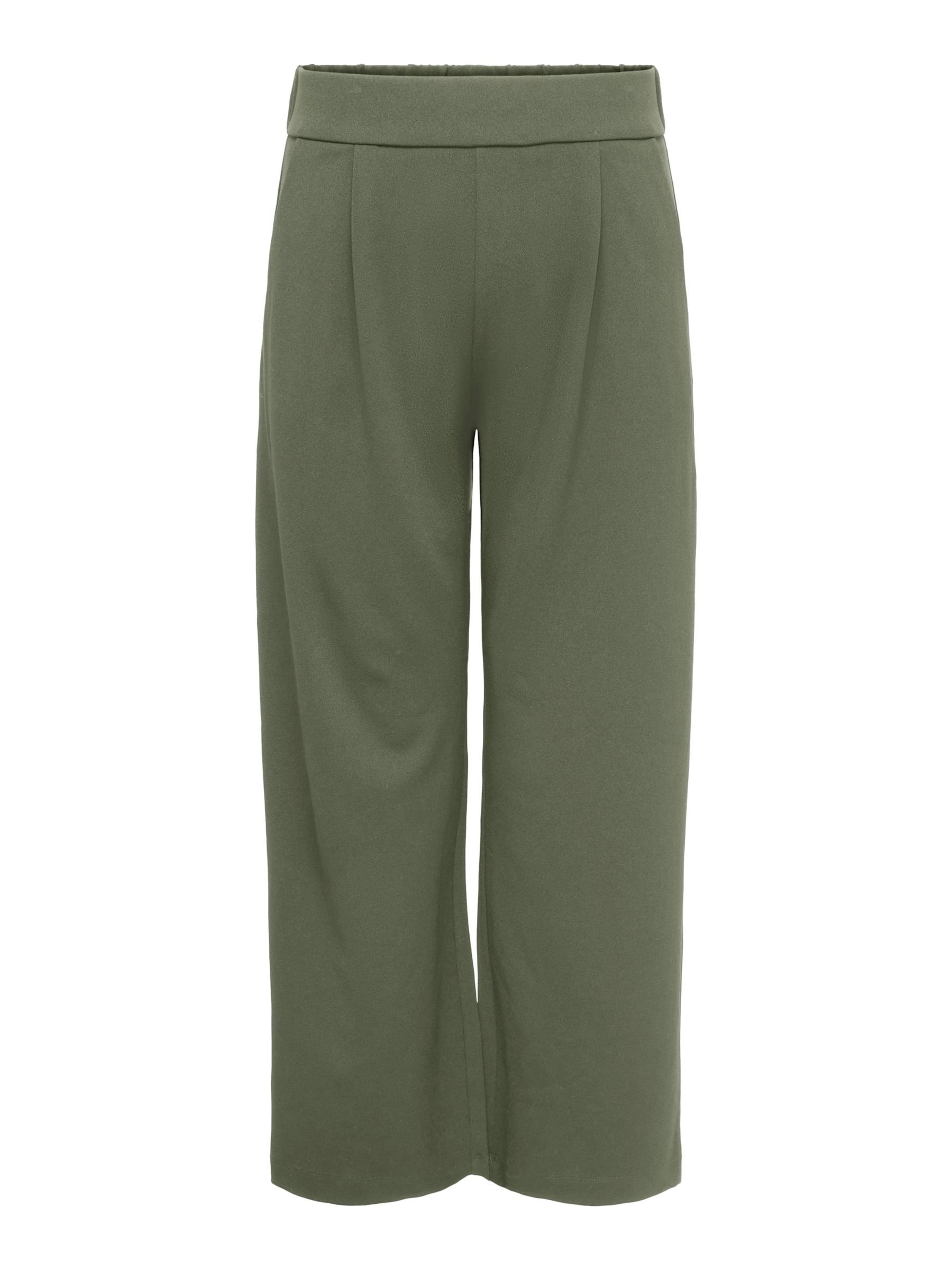 ONLY Carmakoma Broek 'CARSTILLA' in Groen: voorkant