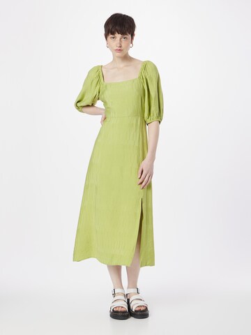 Robe 'CELINE' FRNCH PARIS en vert : devant