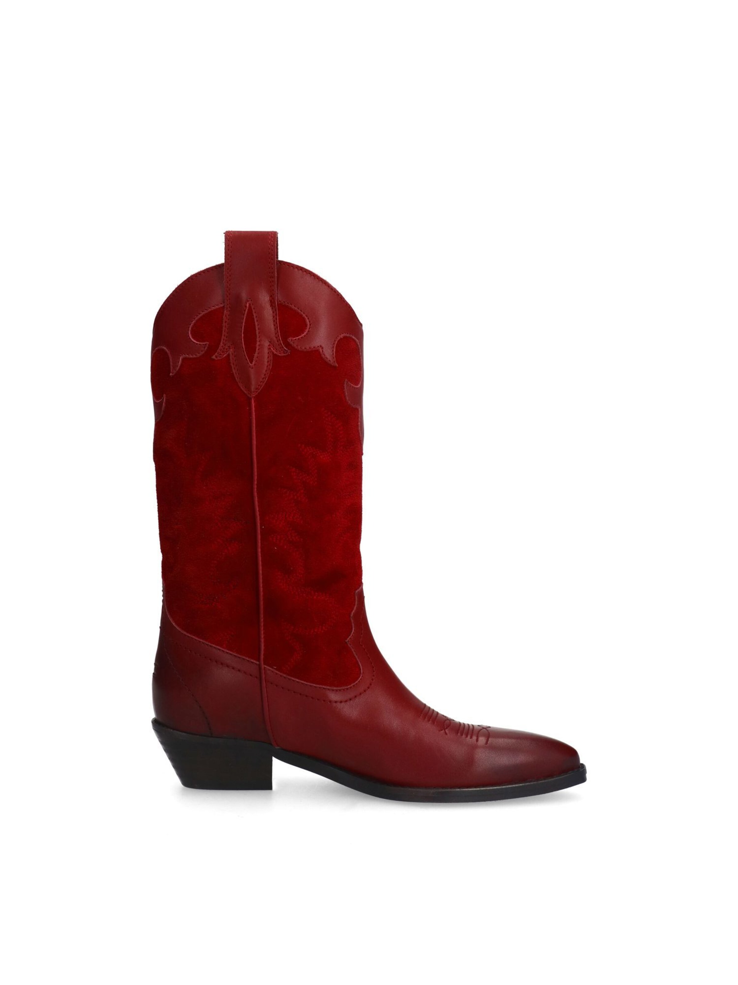 SACHA Cowboy Boots in Red