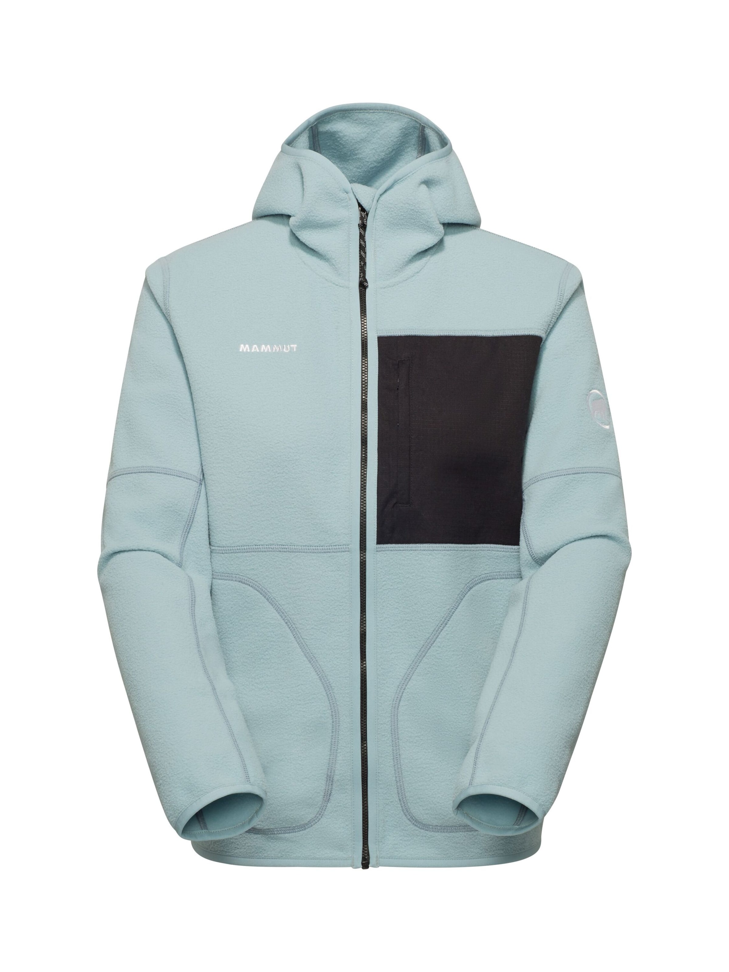 MAMMUT Athletic Fleece Jacket 'Tamaro' in Blue: front