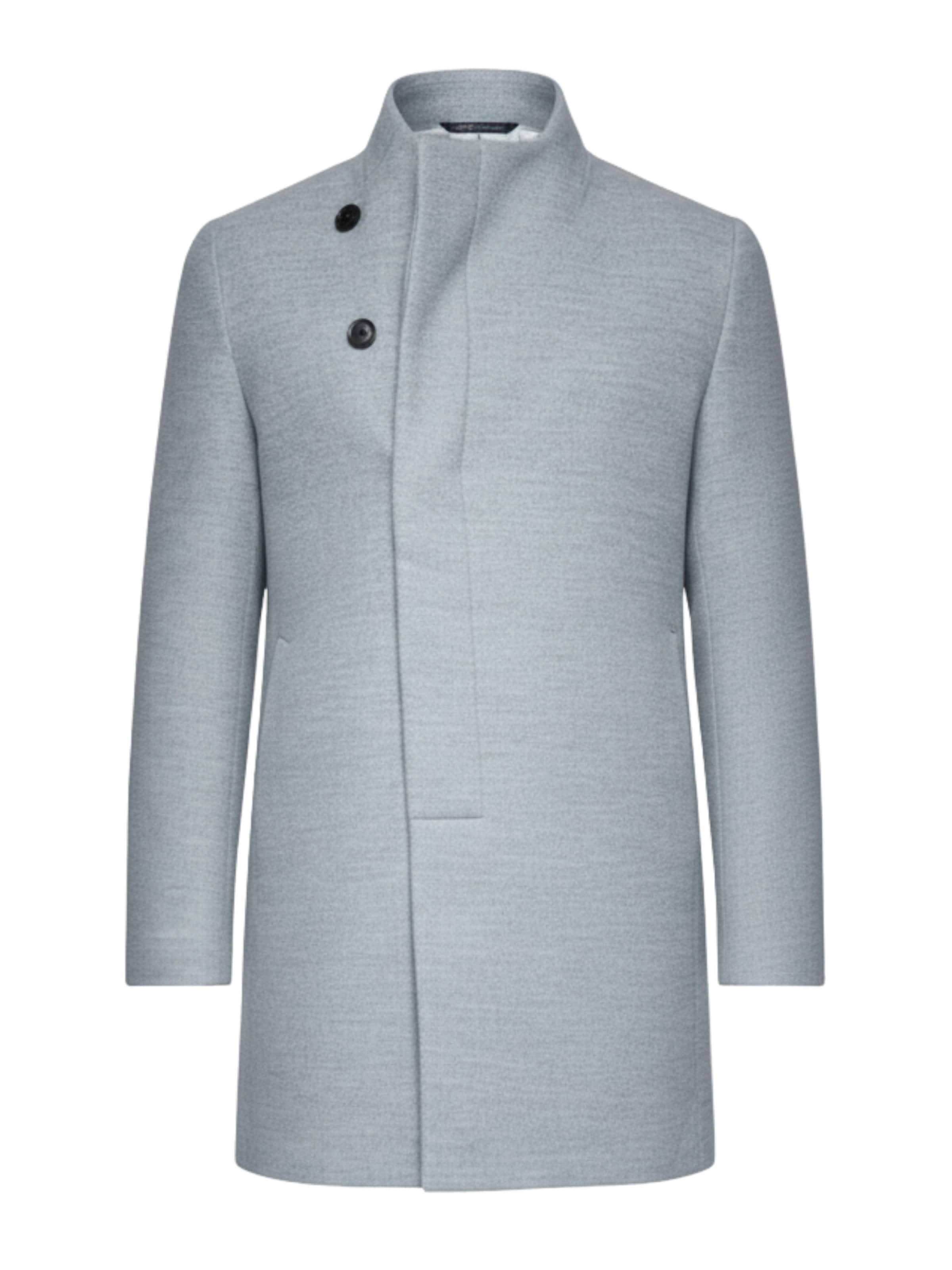 Ombre Tussenjas in Grijs: voorkant