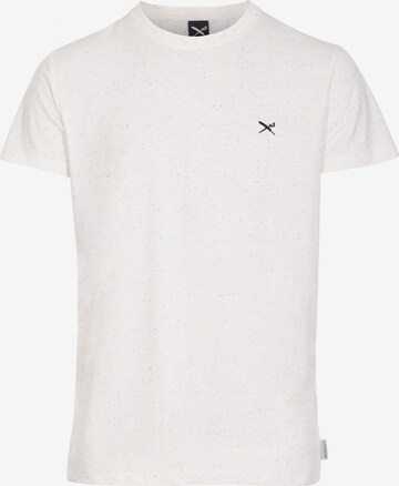 T-Shirt 'Retain' Iriedaily en blanc : devant