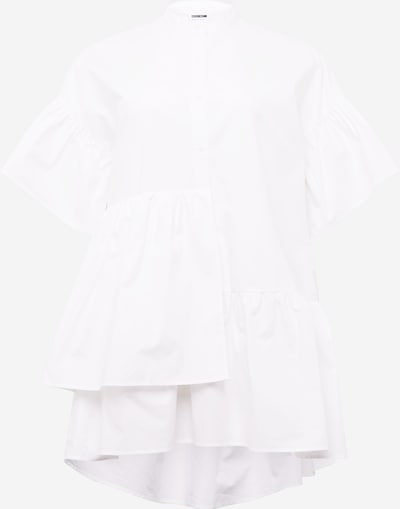 Noisy May Curve Robe-chemise 'ARIEL' en blanc, Vue avec produit