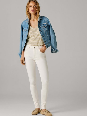 Coupe slim Jean 'Regent' Pepe Jeans en blanc