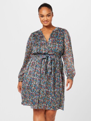 Vero Moda Curve - Vestido 'ABBY' en azul: frente