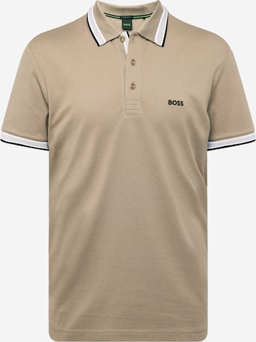 BOSS Black Poloshirt 'Paddy' in Grün: predná strana