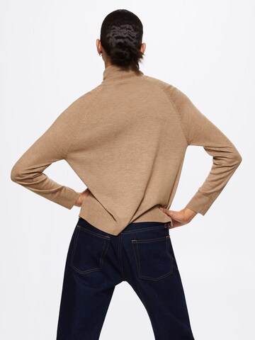 MANGO Sweater 'LUCASC' in Brown