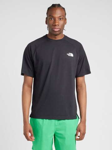 THE NORTH FACE - Camiseta funcional 'FOUNDATION' en negro: frente