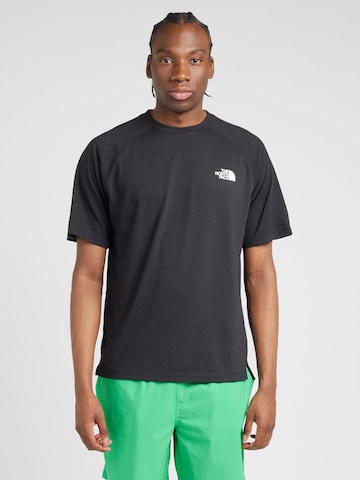 THE NORTH FACE Functioneel shirt 'FOUNDATION' in Zwart: voorkant