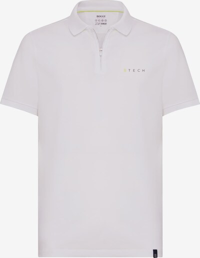 Boggi Milano Poloshirt in zitronengelb / schwarz / weiß, Produktansicht
