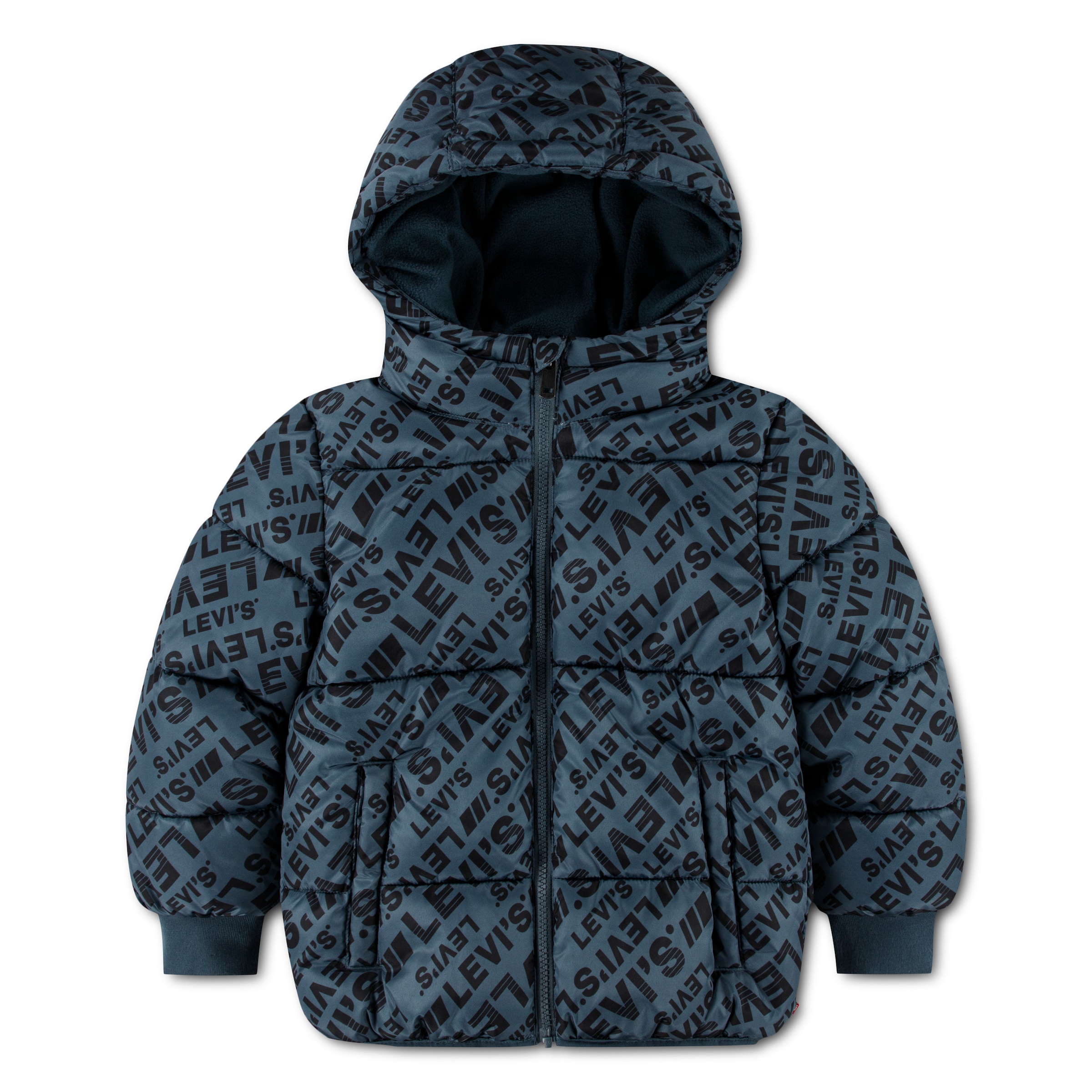 Levi's Kids Winter Jacket in Blue: front