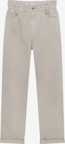 Pull&Bear Regular Jeans in Beige: front