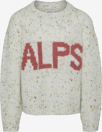 Vero Moda Girl Pullover 'ALPS' in Grau: predná strana