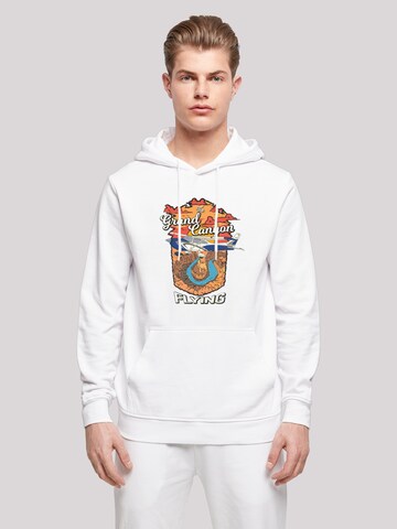 F4NT4STIC Sweatshirt 'Grand Canyon Flying' in Wit: voorkant