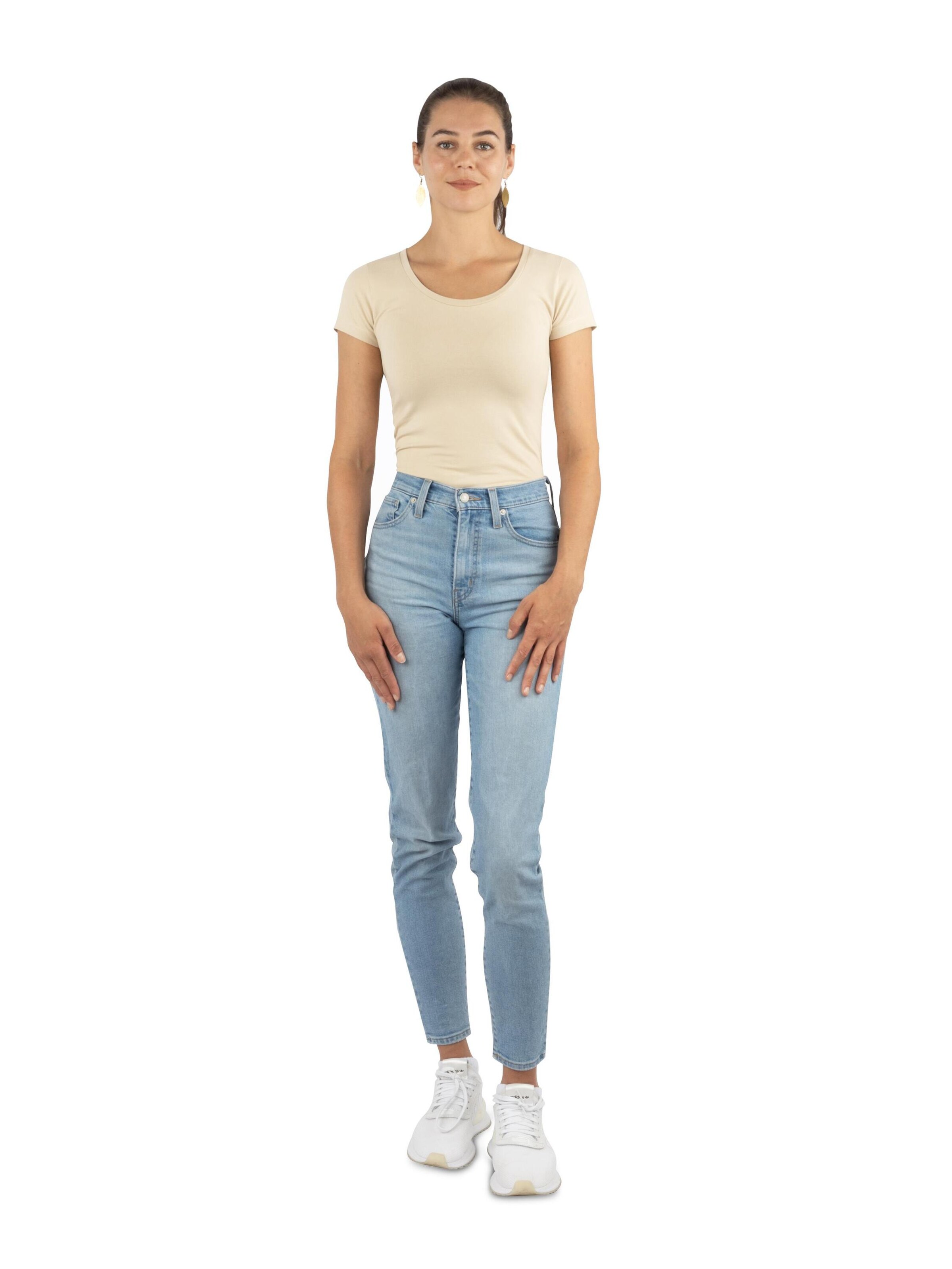 Janice Shirt 'Nysa' in Beige